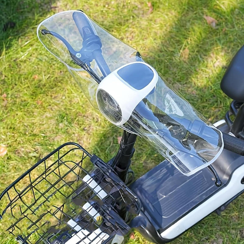 Riding Gear - غطاء مقاوم للماء لمقود المركبات الكهربائية،
