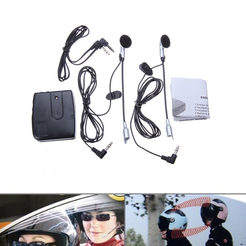 Universal Motorcycle Helmet Intercom Headset - دراجة نارية خوذة إلى خوذة نظام