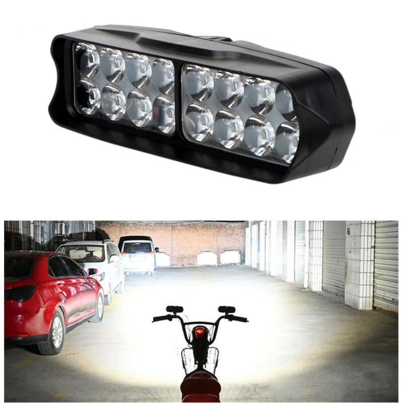 Universal Motorcycle Led Headlight Projector - دراجة نارية المصباح 12 فولت بقعة