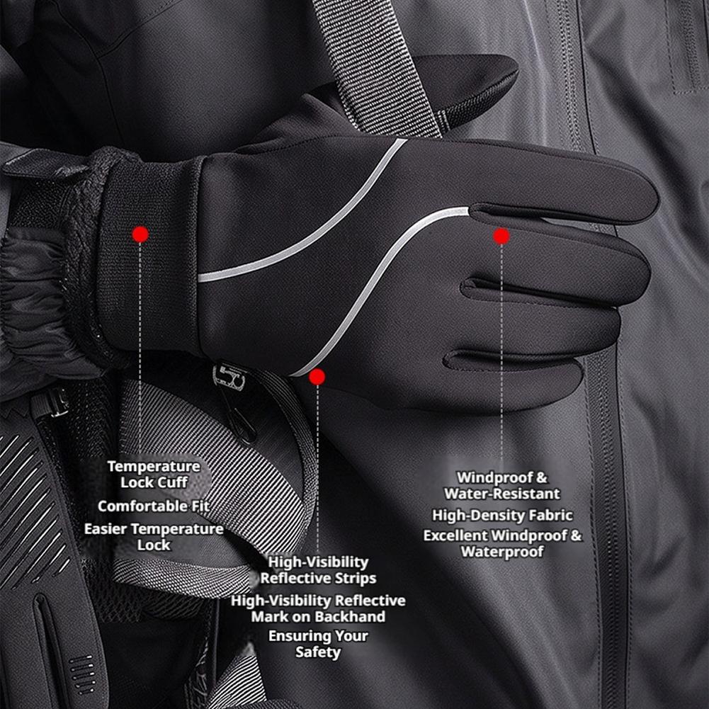 قفازات شتوية قابلة للشحن مع تد - مراجعة Riding Gear وسعره