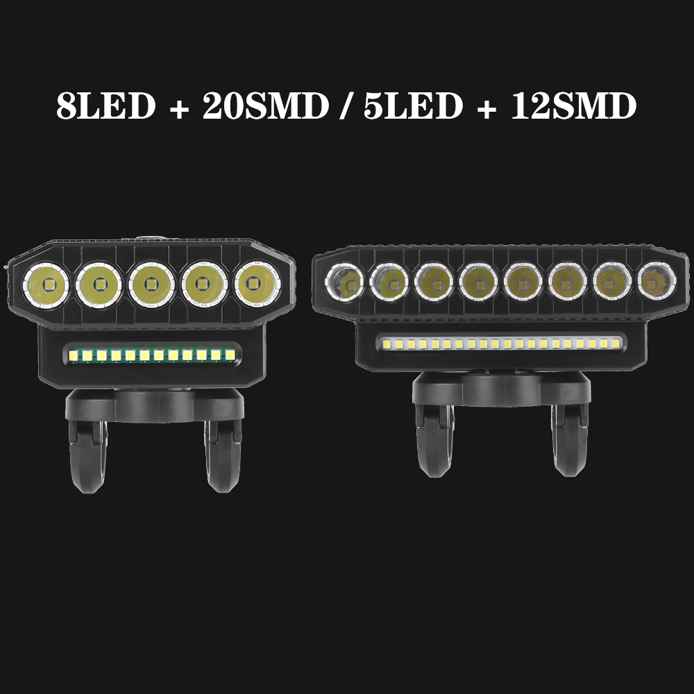 أضواء دراجة نارية مقاومة للماء - مراجعة Universal Motorcycle Led Headlight Projector وسعره