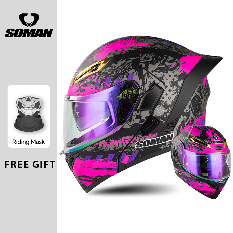 للجنسين DOT المعتمدة المزدوج ق - مراجعة Modular Flip Up Motorcycle Helmet Dot Approved وسعره