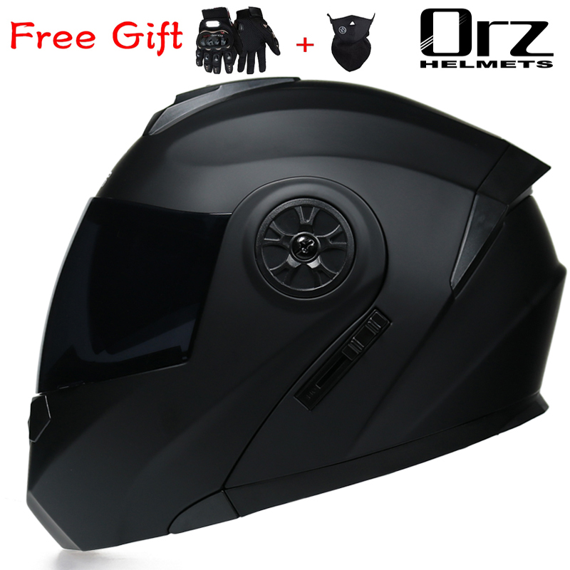 خوذة دراجة نارية ORZ-161 الأحد - مراجعة Modular Flip Up Motorcycle Helmet Dot Approved وسعره