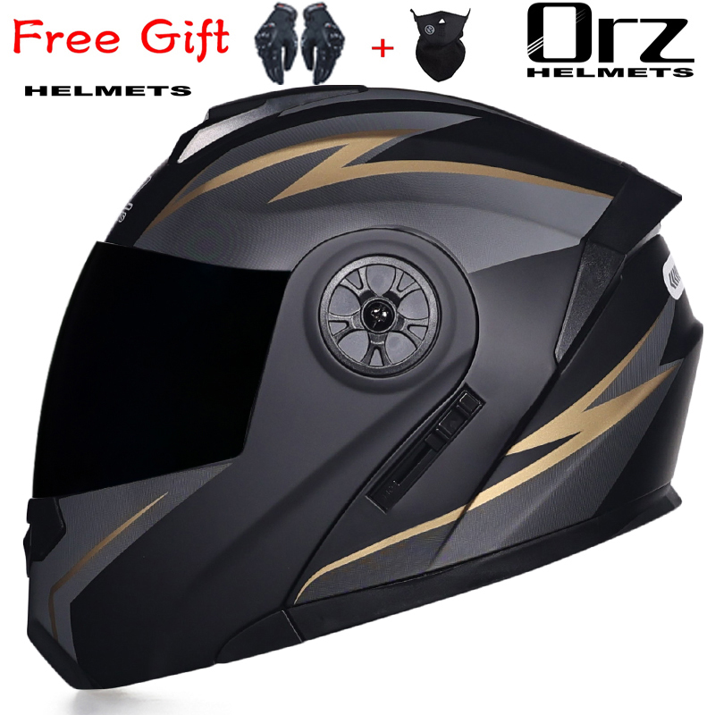 خوذة دراجة نارية ORZ-161 الأحد - مراجعة Modular Flip Up Motorcycle Helmet Dot Approved وسعره
