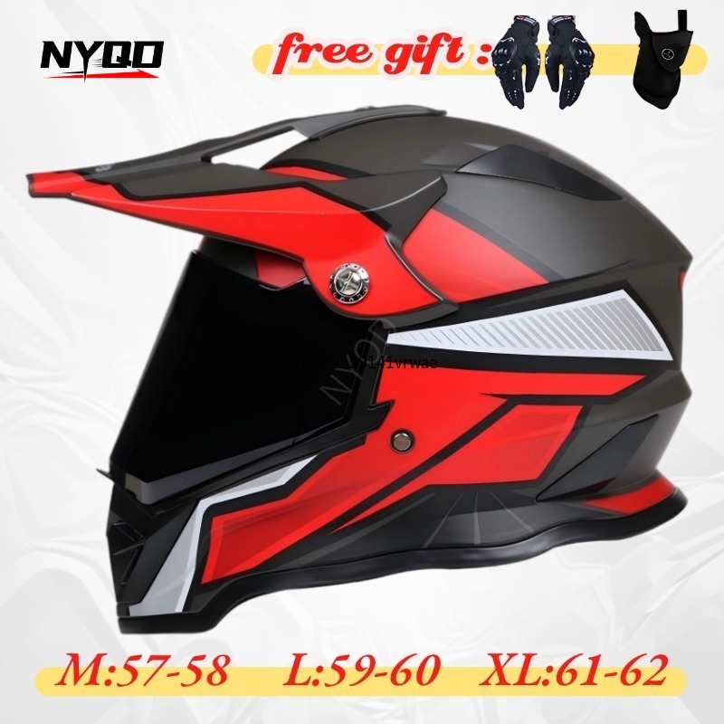 خوذة دراجة نارية بواقي وجه مزد - مراجعة Modular Flip Up Motorcycle Helmet Dot Approved وسعره