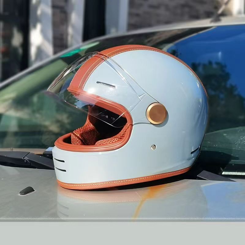 خوذة دراجة نارية كلاسيكية Casq - مراجعة Vintage Open Face Retro Helmet وسعره