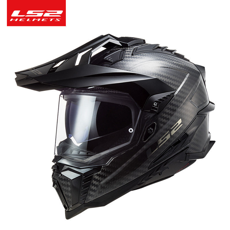 خوذة دراجات نارية LS2 MX701 من - مراجعة Carbon Fiber Lightweight Motorcycle Helmet وسعره